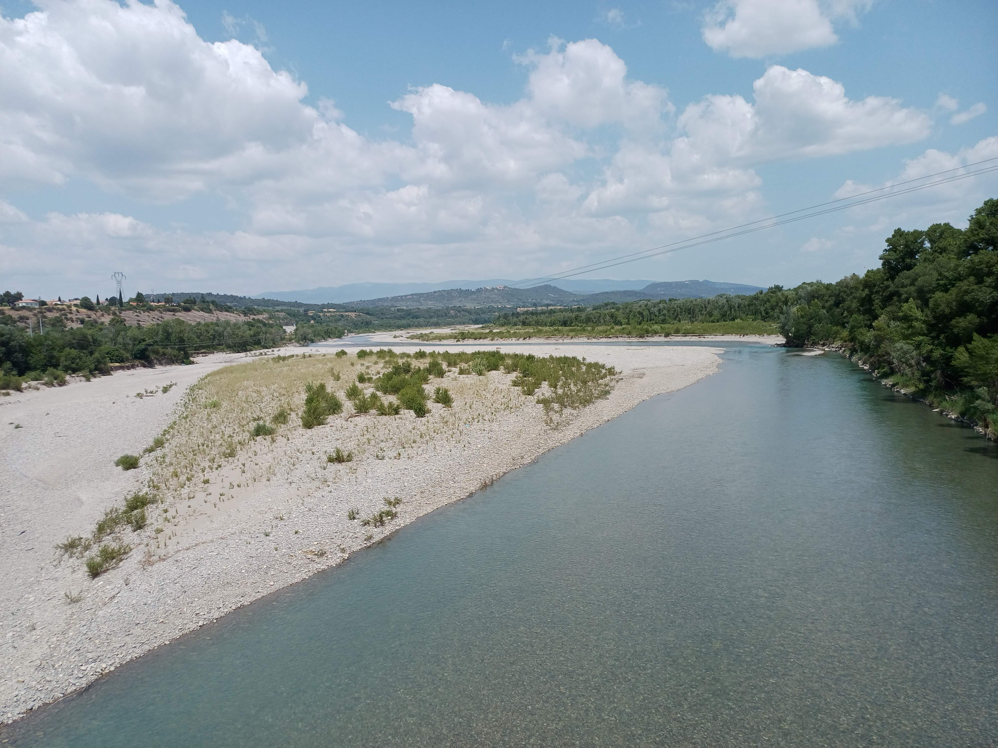 La Durance à La Brillanne